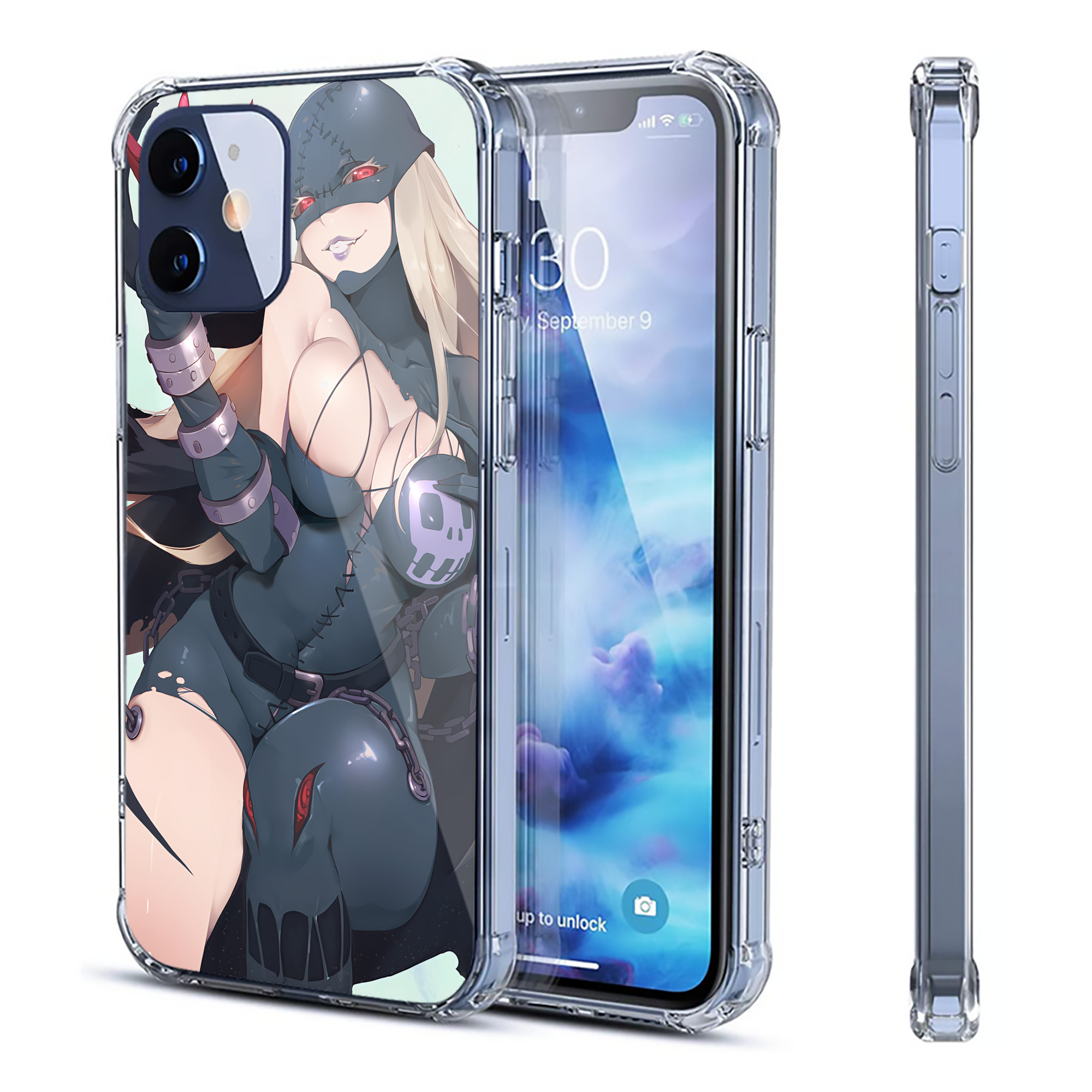 （画像用） Digimon デジタルモンスター/デジモン 【iPhone 12シリーズ対応】透明スマホケース（クリアソフトケース）